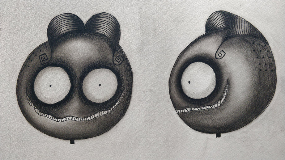 Sam Haynes' original sketch design for Jack
